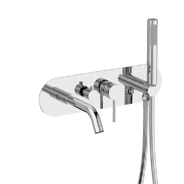 Robinet de bain mural - Roma - Chrome