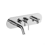 Robinet de bain mural - Roma - Chrome