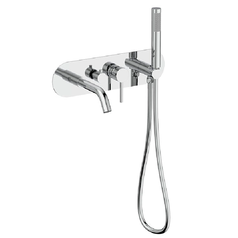 Robinet de bain mural - Roma - Chrome