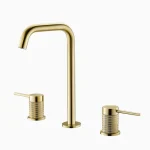 Robinet de salle de bain Roma 3 – Or satiné
