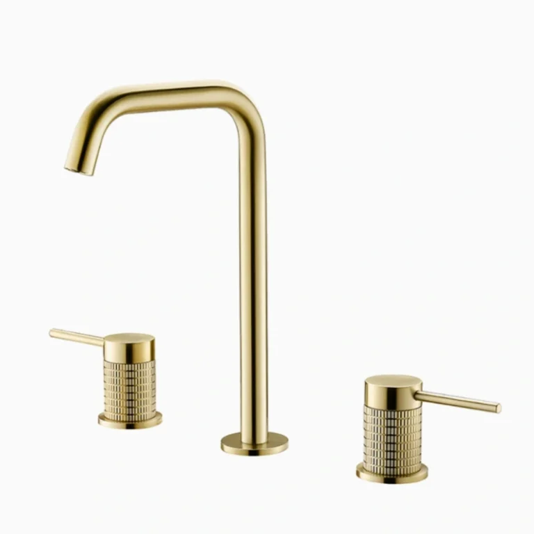 Robinet de salle de bain Roma 3 – Or satiné