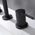 Robinet de salle de bain Roma 3 - Noir mat