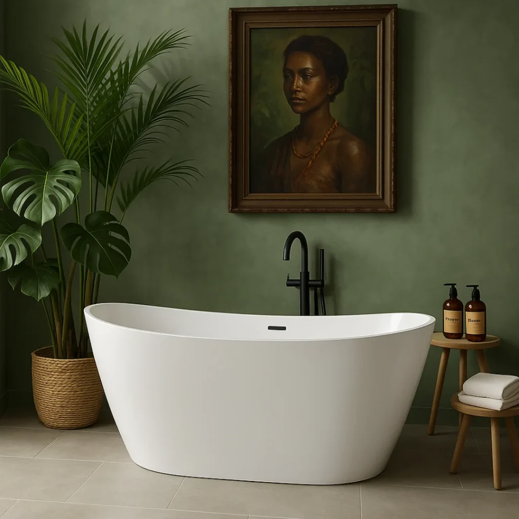 Laurie – bain autoportant 59″
