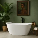 Laurie – bain autoportant 59″