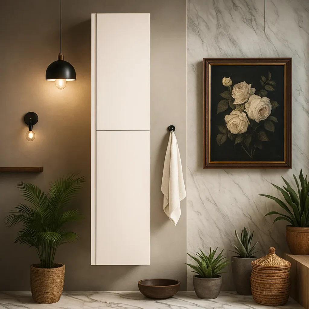 Meuble de rangement – Blanc mat