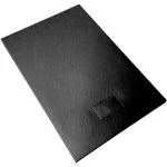 Base de douche noire svelte ultra mince 60” x 32”