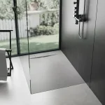 Base de douche svelte ultra mince 36” x 36” - Blanche