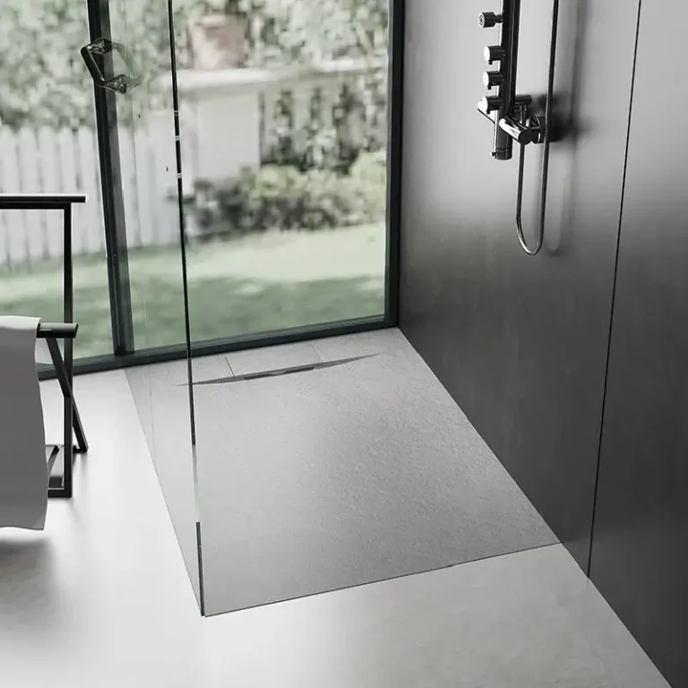 Base de douche svelte ultra mince 36” x 36” - Blanche