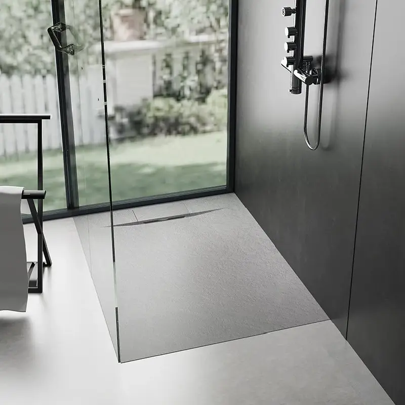 Base de douche svelte ultra mince 36” x 36” - Blanche