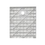 Base de douche svelte ultra mince 36” x 36” - Blanche