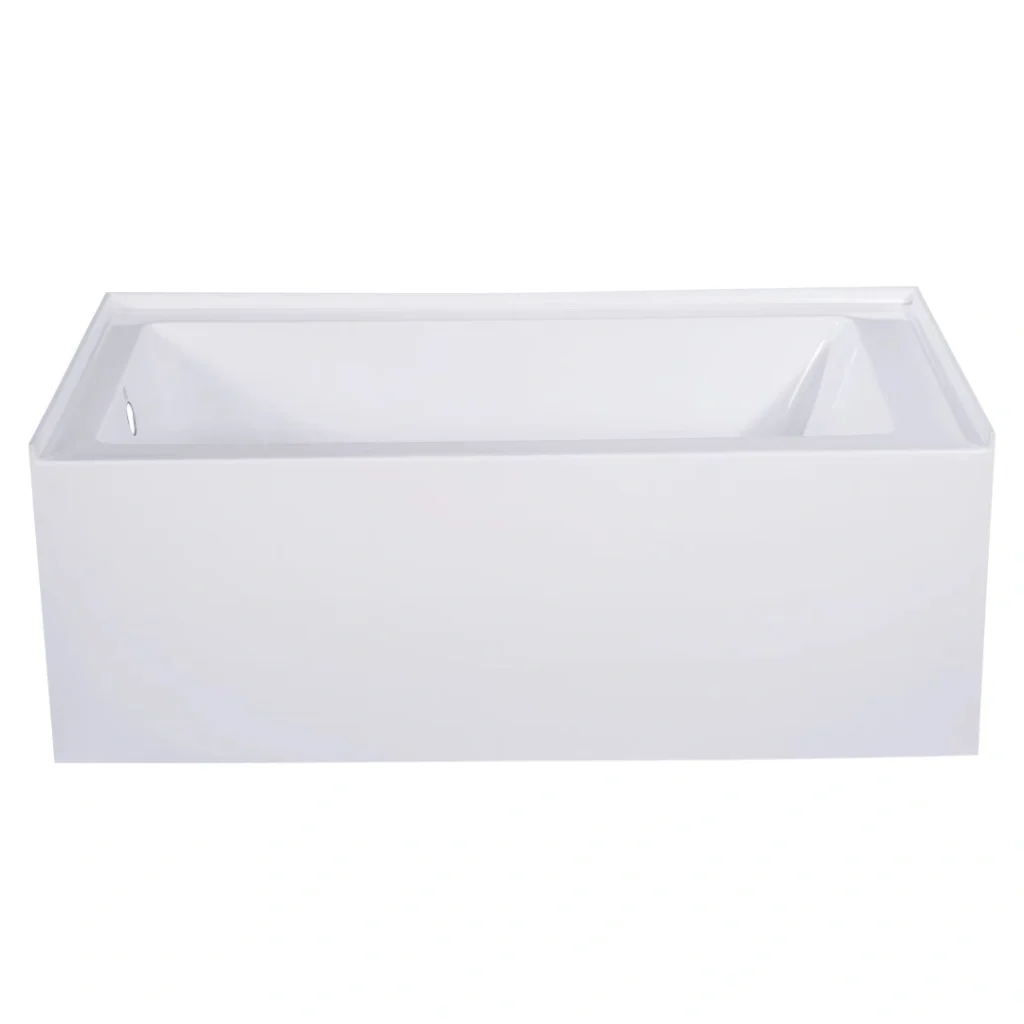 Bain douche en alcôve 60″ x 30″ (drain à gauche) - vue latérale