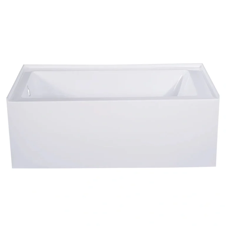 Bain douche en alcôve 60″ x 30″ (drain à gauche) - vue latérale