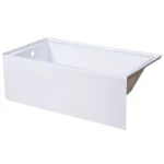 Bain douche en alcôve 60″ x 32″ (drain à gauche)