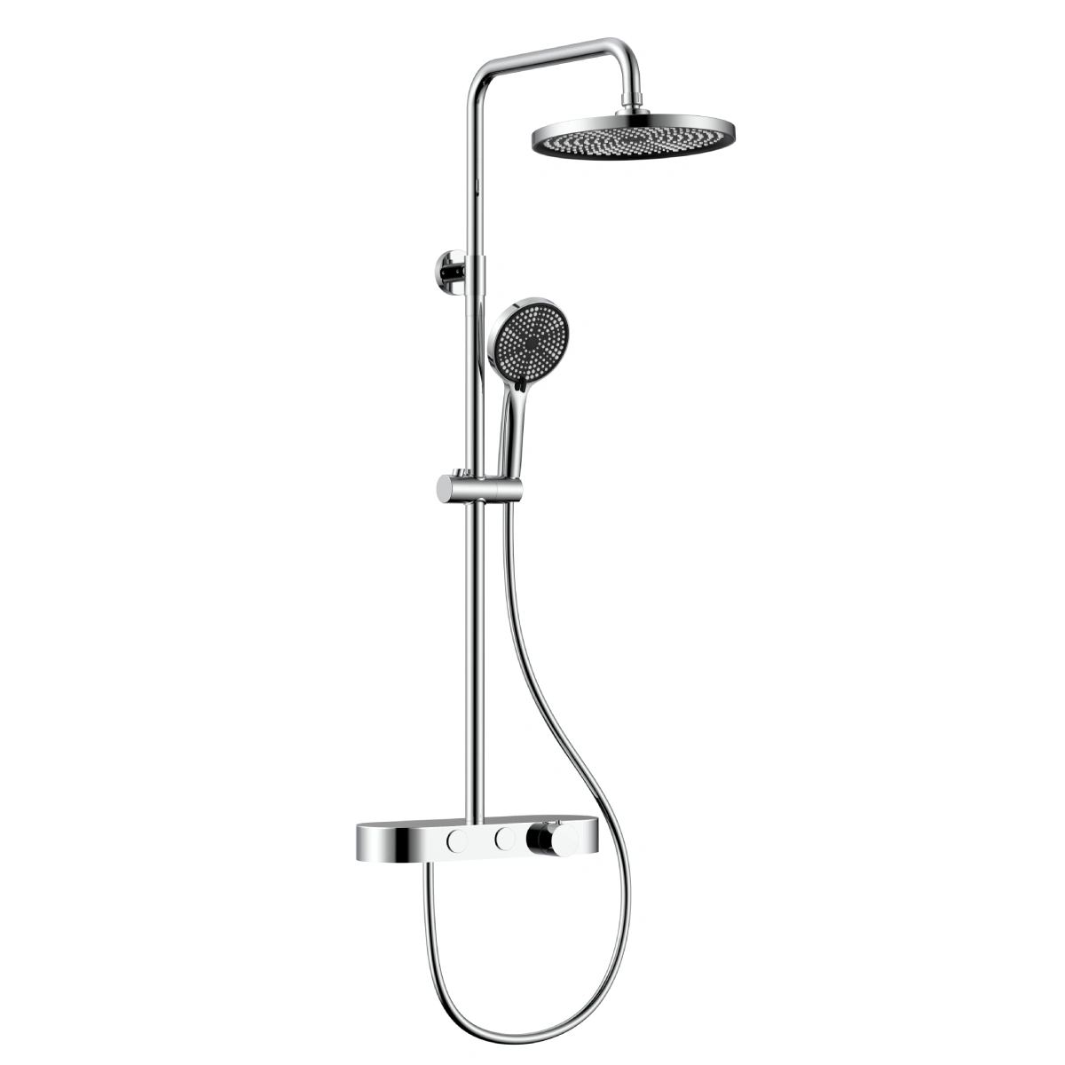 Ilios Ensemble de robinetterie de douche - Chrome