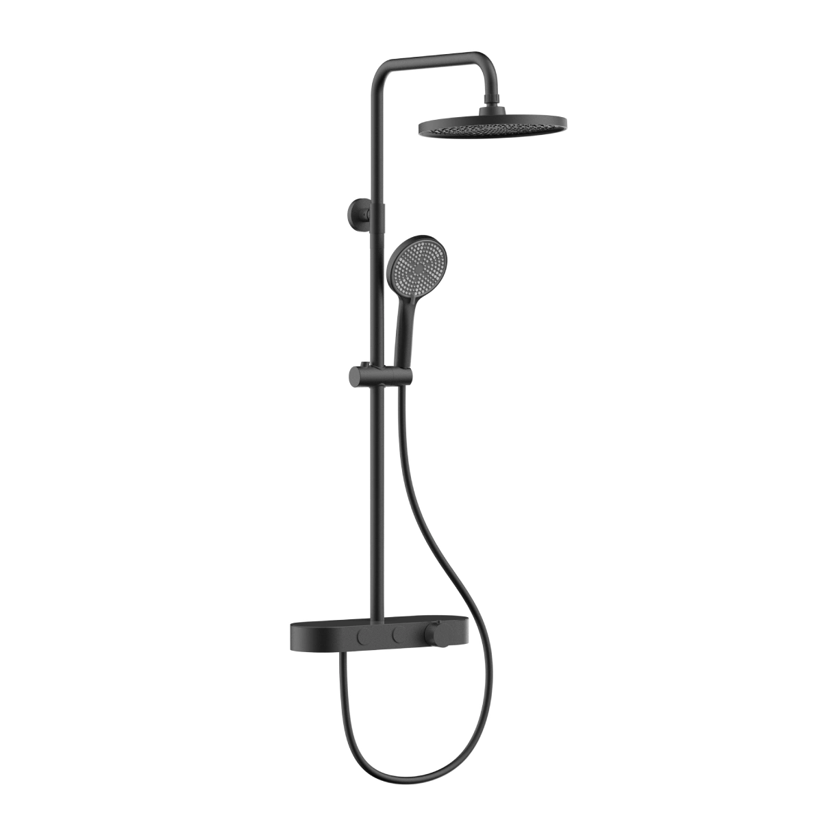 Ilios Ensemble de robinetterie de douche - Noir