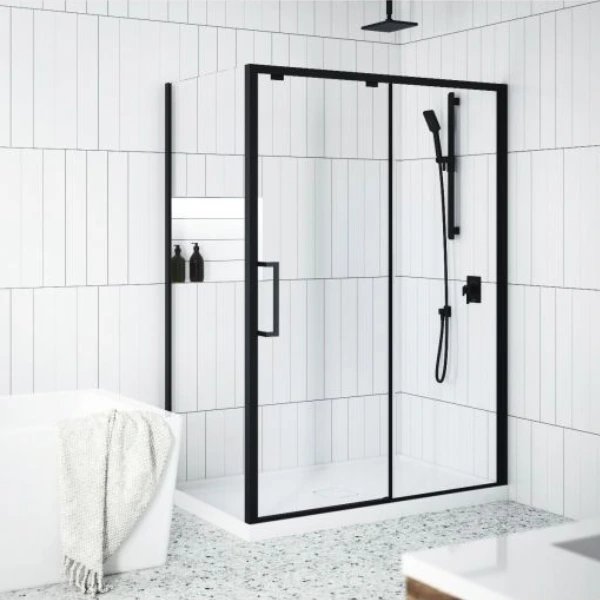 Pure-Design Douche avec panneau de retour
