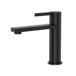 Robinet de vanité monotrou Genoa - Noir