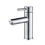 Robinet de vanité monotrou Roncourt – Chrome