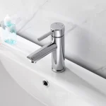 Robinet de vanité monotrou Roncourt – Chrome