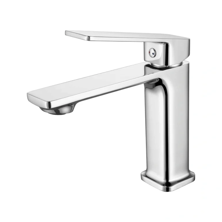 Robinet de vanité monotrou Rosana - Chrome