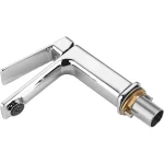 Robinet de vanité monotrou Rosana - Chrome