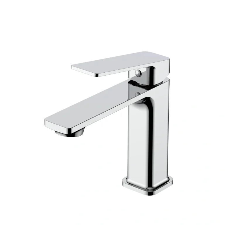 Robinet de vanité monotrou Rosana - Chrome