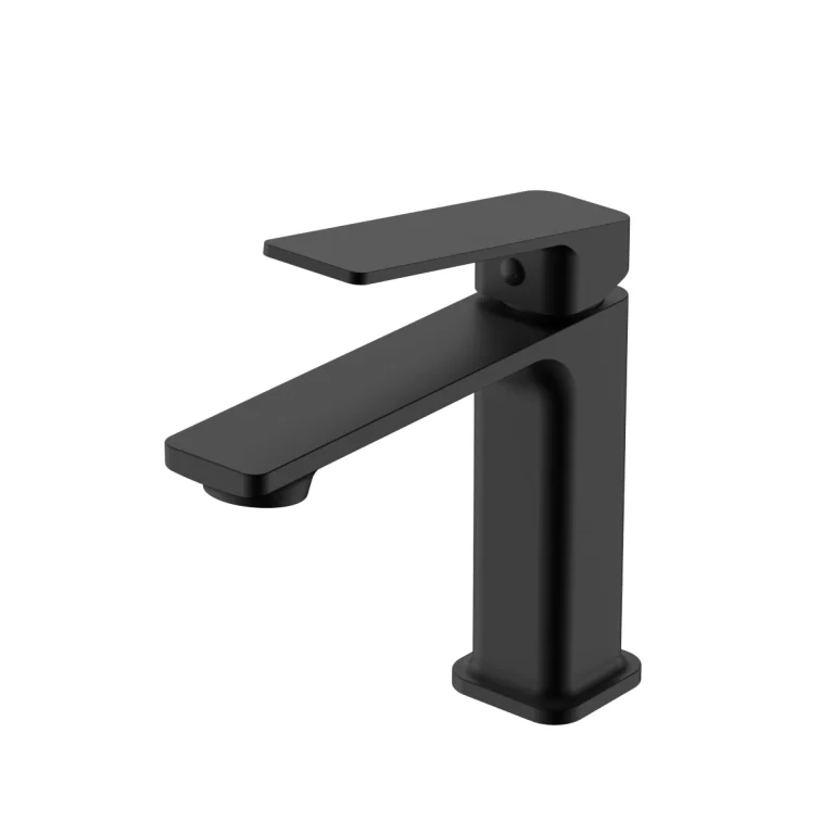 Robinet de vanité monotrou Rosana - Noir