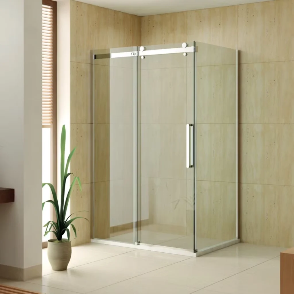 Douche Pure-Design 48″ x 32″ - Chrome