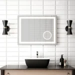 EFFECT - Miroir LED 32” X 24” avec effet grossissant