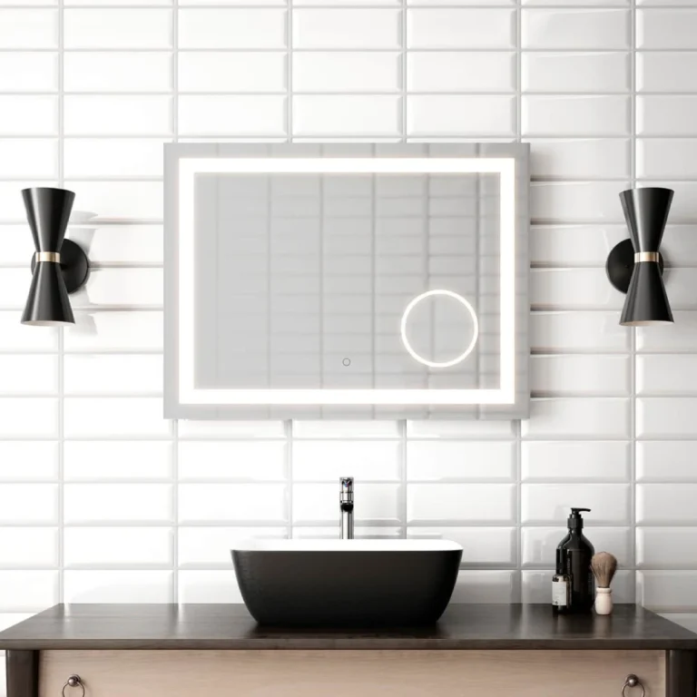 EFFECT - Miroir LED 32” X 24” avec effet grossissant