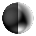 Fini noir et chrome