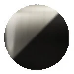 Inox PVS et poignée(s) noire(s)