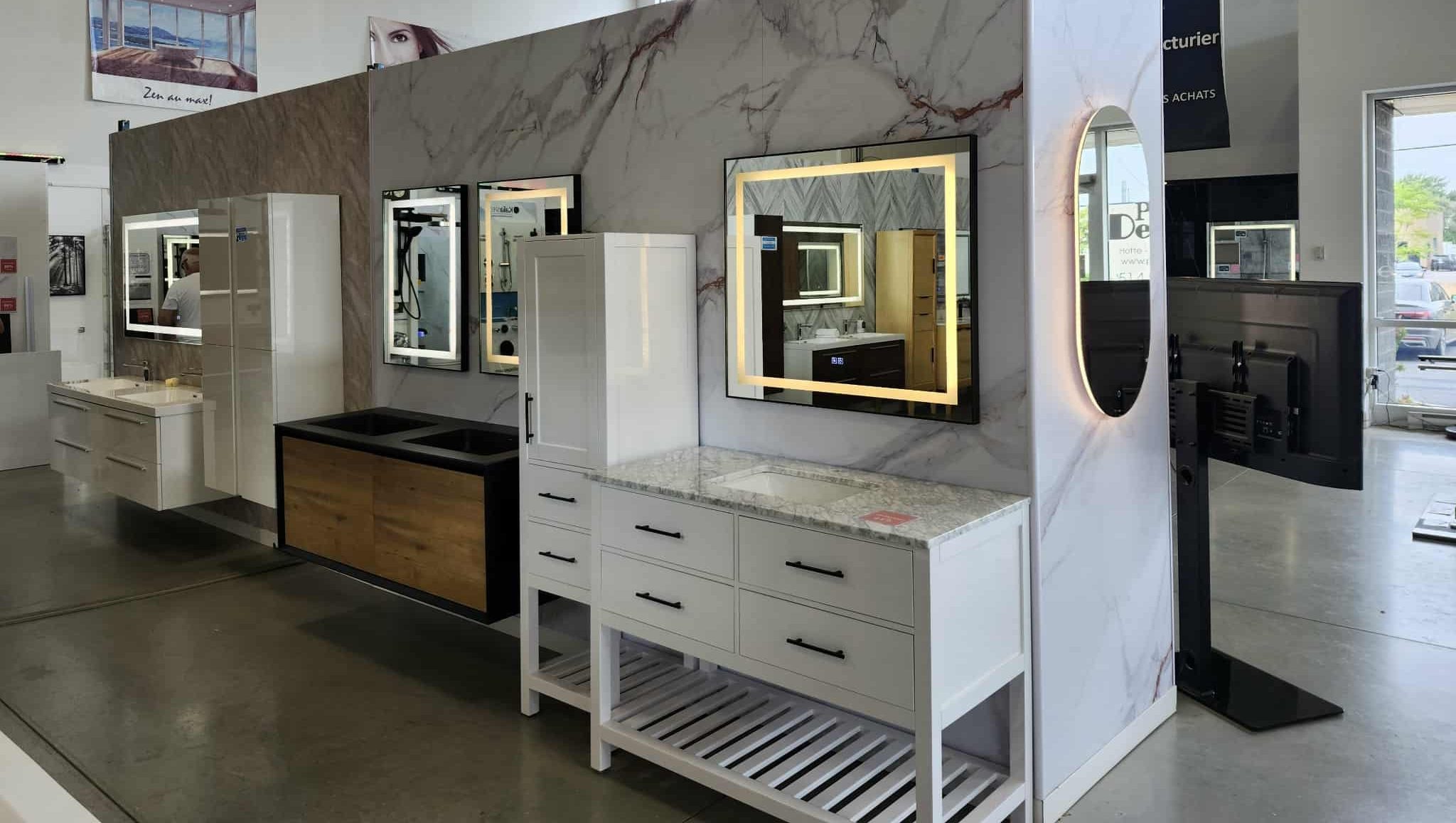 Showroom Vanités de salle de bain
