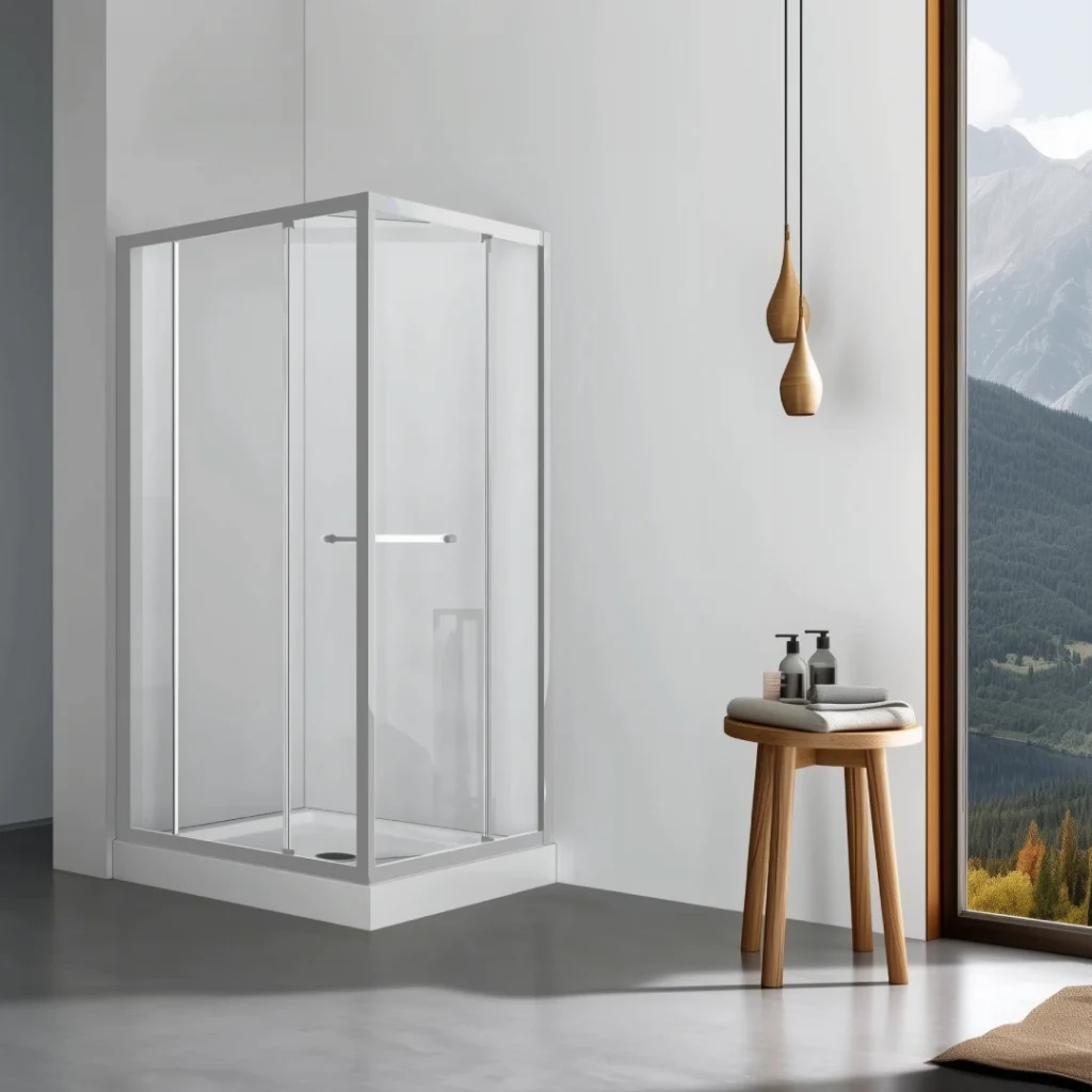 Douche Pure-Design 36″ x 36″ - Chrome