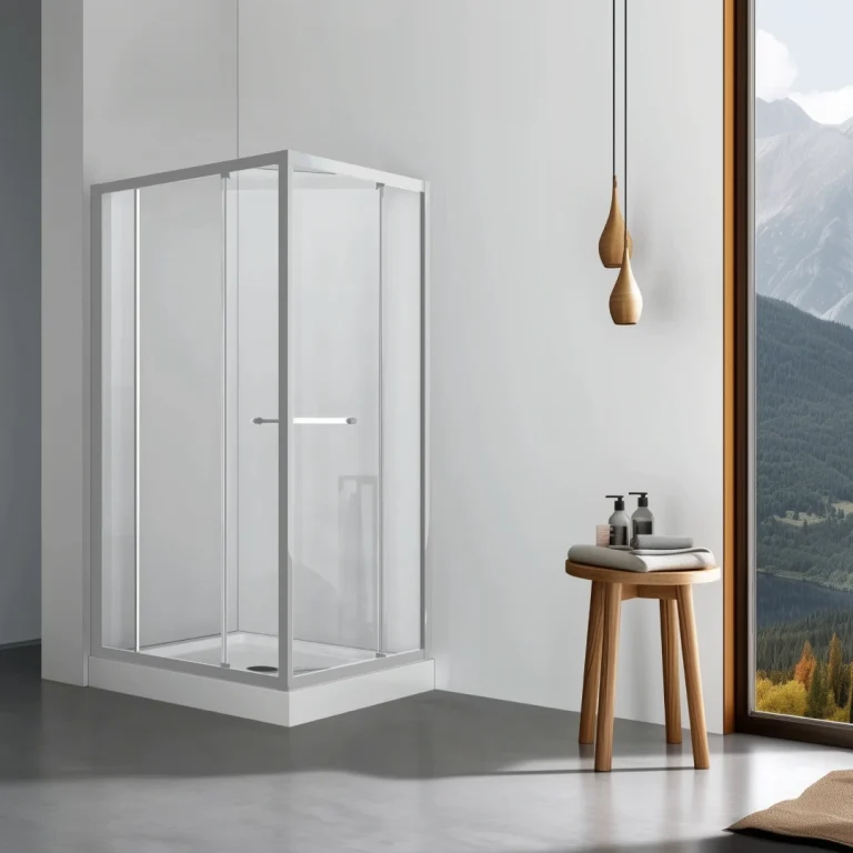 Douche Pure-Design 36″ x 36″ - Chrome