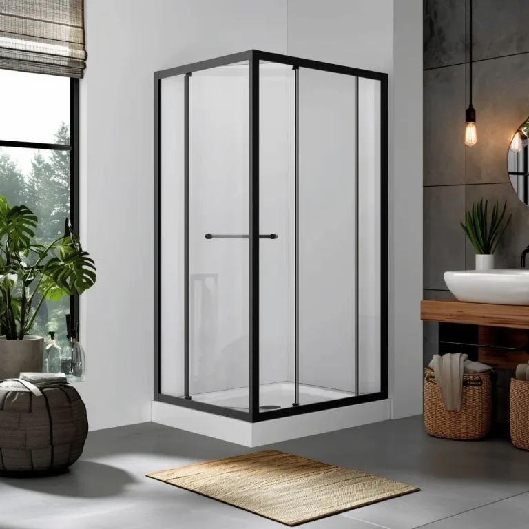 Douche Pure-Design 36″ x 36″ - Noir