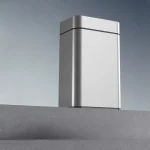 Poubelle intelligente sans contact 50L - Acier inoxydable