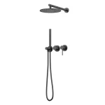 ROMY - Ensemble de robinetterie de douche - Noir