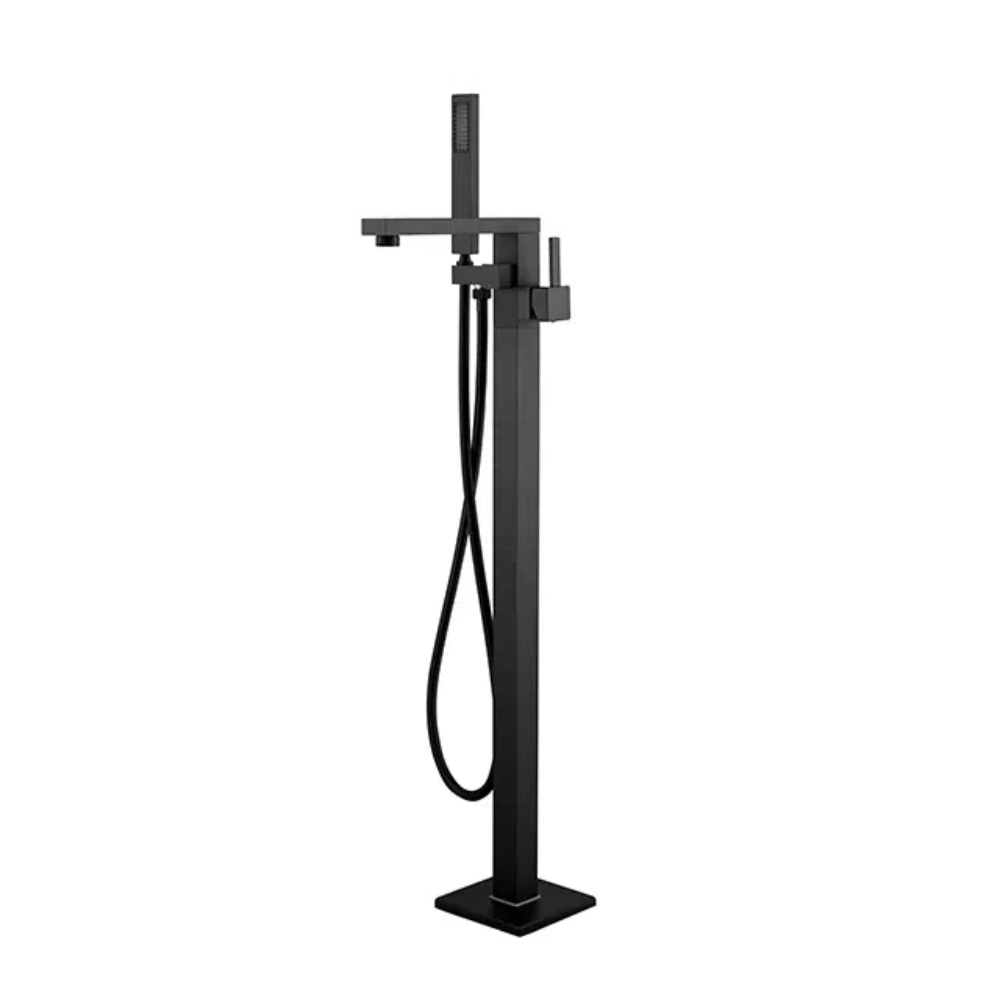 Robinet de bain autoportant - Noir - Chloris