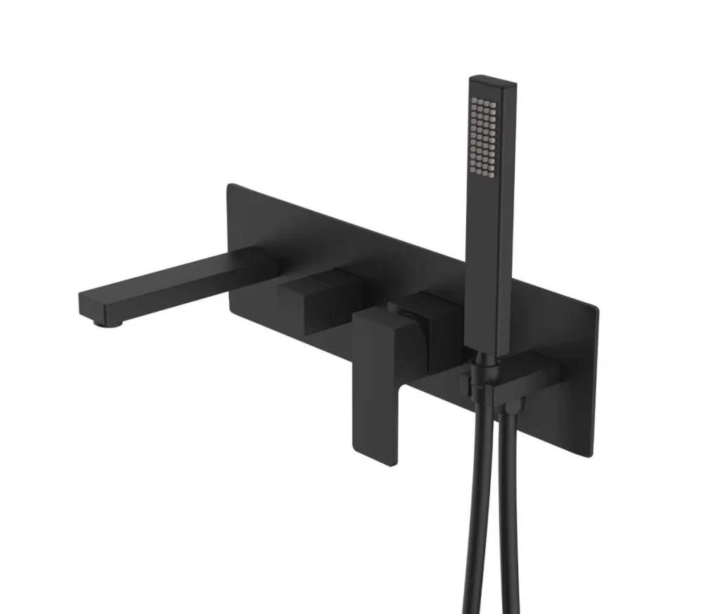 Robinet de bain Noir Carulo