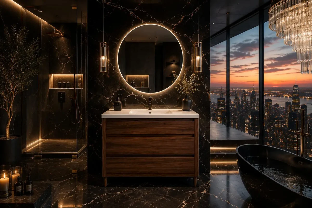36″ Vanité de salle de bain Celestia