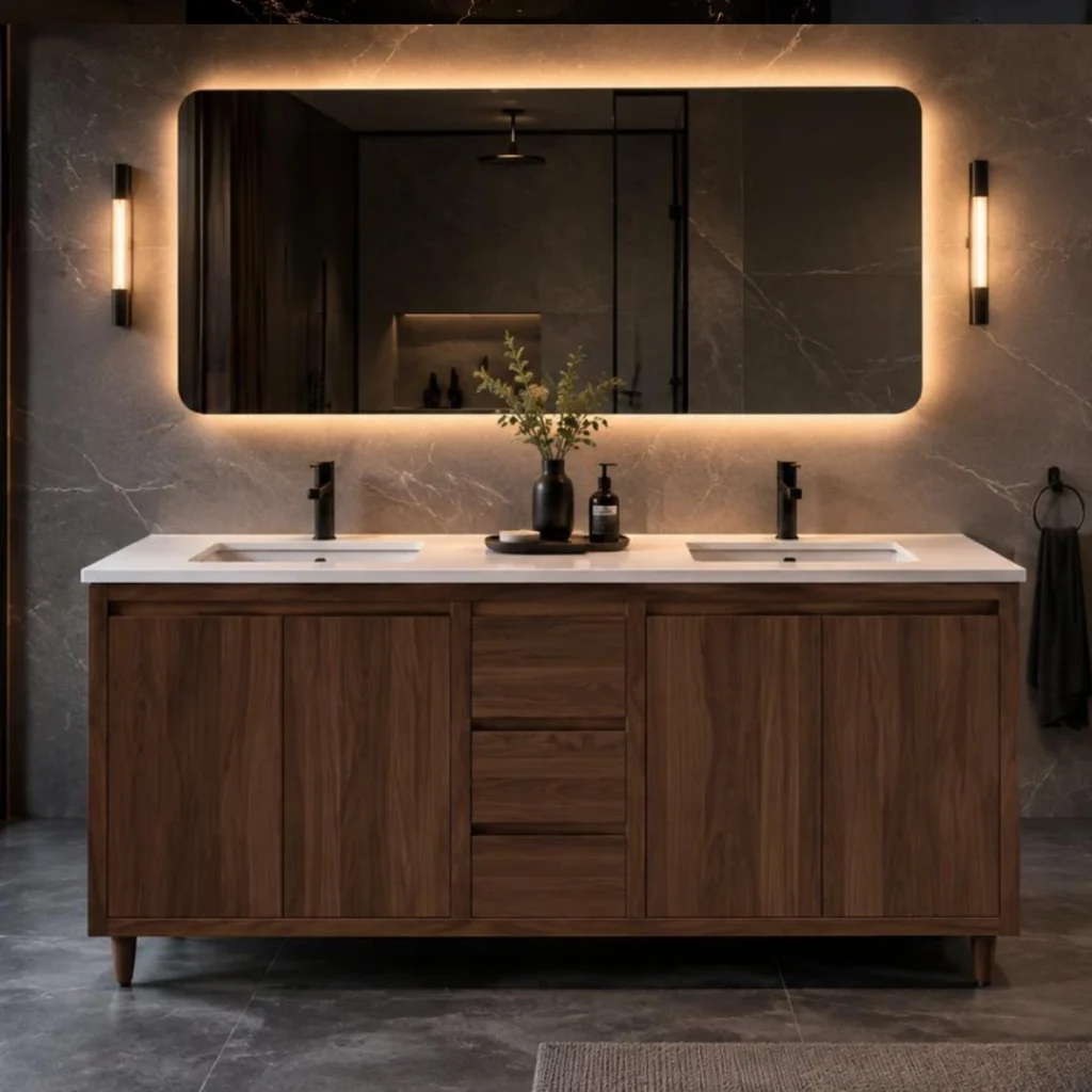 60″ Vanité de salle de bain Celestia