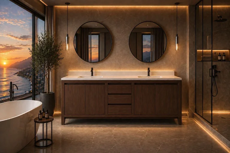 72″ Vanité de salle de bain Celestia