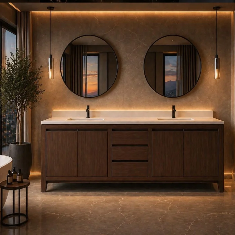 72″ Vanité de salle de bain Celestia