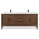 Vanité de salle de bain 72 pouces Aspen